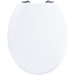 CORNAT WC-Sitz »BERN«, MDF, D-Form - weiss