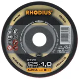 RHODIUS Trennscheibe XT70 115 x 1,0 mm 5 Stück
