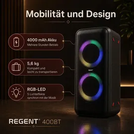 Ferguson Regent 400BT schwarz