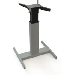 STIER Elektrisch Höhenverstellbares Gestell 501-19, mobil, für 80x80cm Platte