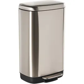 Beliani ECOCOLLECT 30 l Silber