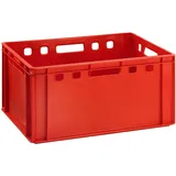 Buri Eurofleischkiste 1-tlg. rot
