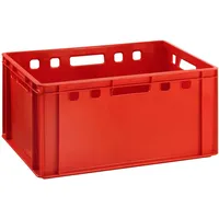 Buri Eurofleischkiste rot Verschiedene Größen E1 / E2 / E3