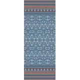 BASSETTI MIRA Tischläufer aus 100% Baumwolle, Twill-Gewebe in der Farbe Blau B1, Maße: 50x150 cm - 9326071