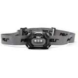 Wareco Peli 2740 Taschenlampe, Stirnlampe, Scheinwerfer, mit 3 LEDs (weißes und rotes Licht), Hochwertige Qualität für Elektriker, Mechaniker, Installateure und auf der Baustelle geeignet, Farbe: Schwarz