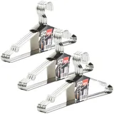 SO-Tech - sotech Design Kleiderbügel Edelstahl 450 x 193 mm mit Haken, 15er Set