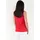 Seidel Moden Tanktop SEIDEL MODEN, Damen, Gr. 40, rot, Jersey, Obermaterial: 95% Viskose, 5% Elasthan, unifarben, figurumspielend hüftbedeckend, Rundhals, Tops Tanktop, MADE IN GERMANY