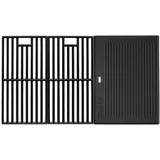 TAINO Grillplatte 6+1 Gusseisen rot