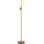 Homcom 2-teiliger Glas-Lampenschirm 39L x 28B x 165H cm Gold/Weiß