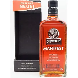 Jägermeister Manifest 38% Vol. 0,5 l