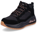 SKECHERS Damen Schnürboot Street Hikes schwarz - Schwarz