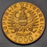 Österreich Goldmünze 1000 Schilling/Babenberger (Österr.)