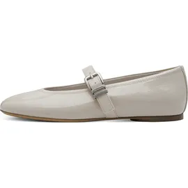 TAMARIS Damen Ballerina mit Strap flach, beige, 38 EU