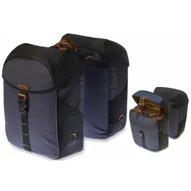 Basil Miles Double Bag black/slate