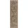 KADIMA DESIGN Robuster Vintage-Teppich aus Jute & Polyester, ideal für viel genutzte Räume, rutschfest, braun-grün - "Deepe". 60x230 cm Kadima Design