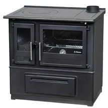 Plamen EEK A+ Küchenofen Slavonac N schwarz 8 kW (rechte Ausführung)