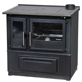 Plamen EEK A+ Küchenofen Slavonac N schwarz 8 kW (rechte Ausführung)