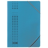 Elba chic Sammelmappe mit Eckspanner A4, blau