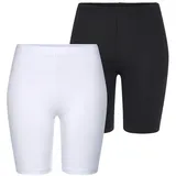 VIVANCE ACTIVE Radlerhose Damen 1x weiß, 1x schwarz Gr.48/50