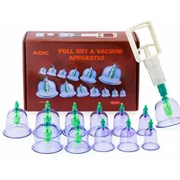 Sim Gold Leaf 645760398877 Hijama Set mit Saugnapf