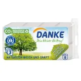 Danke Toilettenpapier 3-lagig 8 Rollen