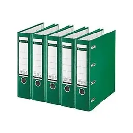 Leitz Doppelordner DIN A5 75 mm Grün 5 St.