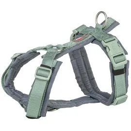 Trixie Premium Trekking Hundegeschirr Salbei/Grafit M–L