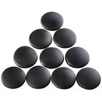 SOTech Wandtürstopper Schwarz 4 cm