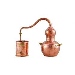 Destille, Destilliergerät, Destillationsapparatur - Alembic Premium, Kupfer 2L