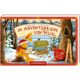 Coppenrath Verlag Brief-Adventskalenderbuch 24 Adventsbriefe von Felix