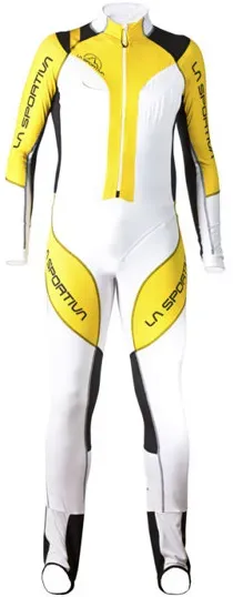 La Sportiva Cube Racing - Skitouren Rennanzug - Herren - White/Yellow - XS