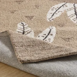 Natur Pur Natur Kids Kinderteppich 120 x 180 cm Beige