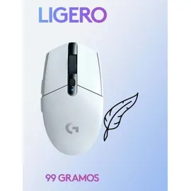 Logitech G305 Lightspeed Wireless Gaming Maus weiß