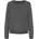 Damen Vmdoffyshine Ls O-Neck Blouse Rep Noos Strickpullover Asphalt/Detail W Silver Lurex Large