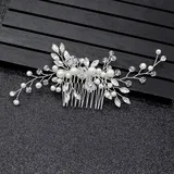 Braut Kamm Frauen Perle Schmuck Haarschmuck Hochzeit Elegante Kopfschmuck