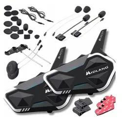 Kopfhörer Midland R1 MESH TWIN Schwarz (2 Stück)