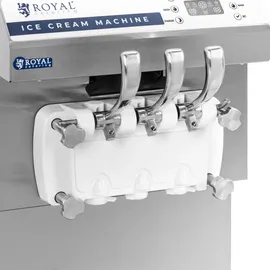 Royal Catering Softeismaschine Schwarz 16 l