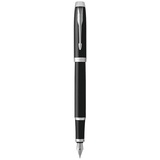 Parker IM Black Lacquer Patronenfüller schwarz M (mittel)