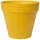 elho Loft Urban rund Ø 29 x 26 cm ocker
