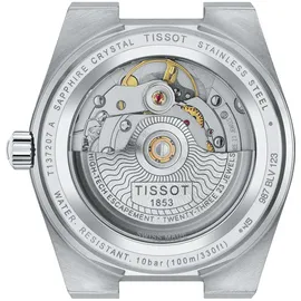 TISSOT PRX Automatik Blau Leder 35 mm T137.207.11.041.00