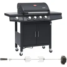 TAINO RED Gasgrill 4+1 mit Drehspieß