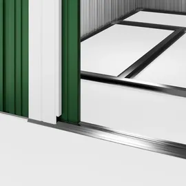Gardebruk Metallgerätehaus 3,12 x 2,57 m grün