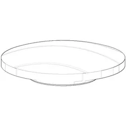 Dornbracht Abdeckung Ersatzteile 092097015 47x12mm chrom 092097015-00