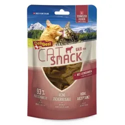 DeliBest Cat Snack 8x45g Kalb