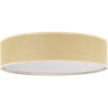 Beliani Deckenlampe MAGNO Naturfarben