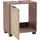 Schildmeyer Waschbeckenunterschrank Piazza 160385, Mauve/Fischgräten Dekor, 50,3 x 33 x 56 cm