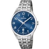 Festina Herren Analog Quarz Uhr mit Titan Armband F20466/2