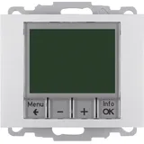 Berker Temperaturregler 20447103 alu