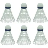 V3Tec Start 6 Nylon-Badmintonbälle, weiß