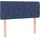 vidaXL Kopfteil Blau 100x7x78/88 cm Stoff